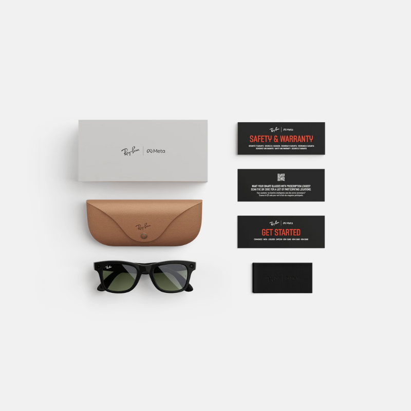 RAY-BAN / META WAYFARER RX4006 Shiny Black (GEN 1)