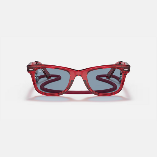 ORIGINAL WAYFARER COLORBLOCK TRANSPARENT RED